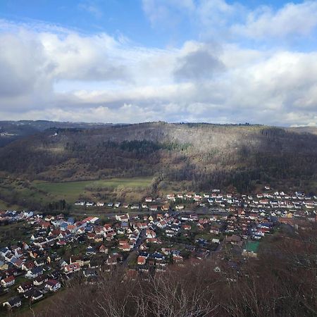 Ferienwohnung Unterm Tierstein Бад Дитценбах Екстериор снимка